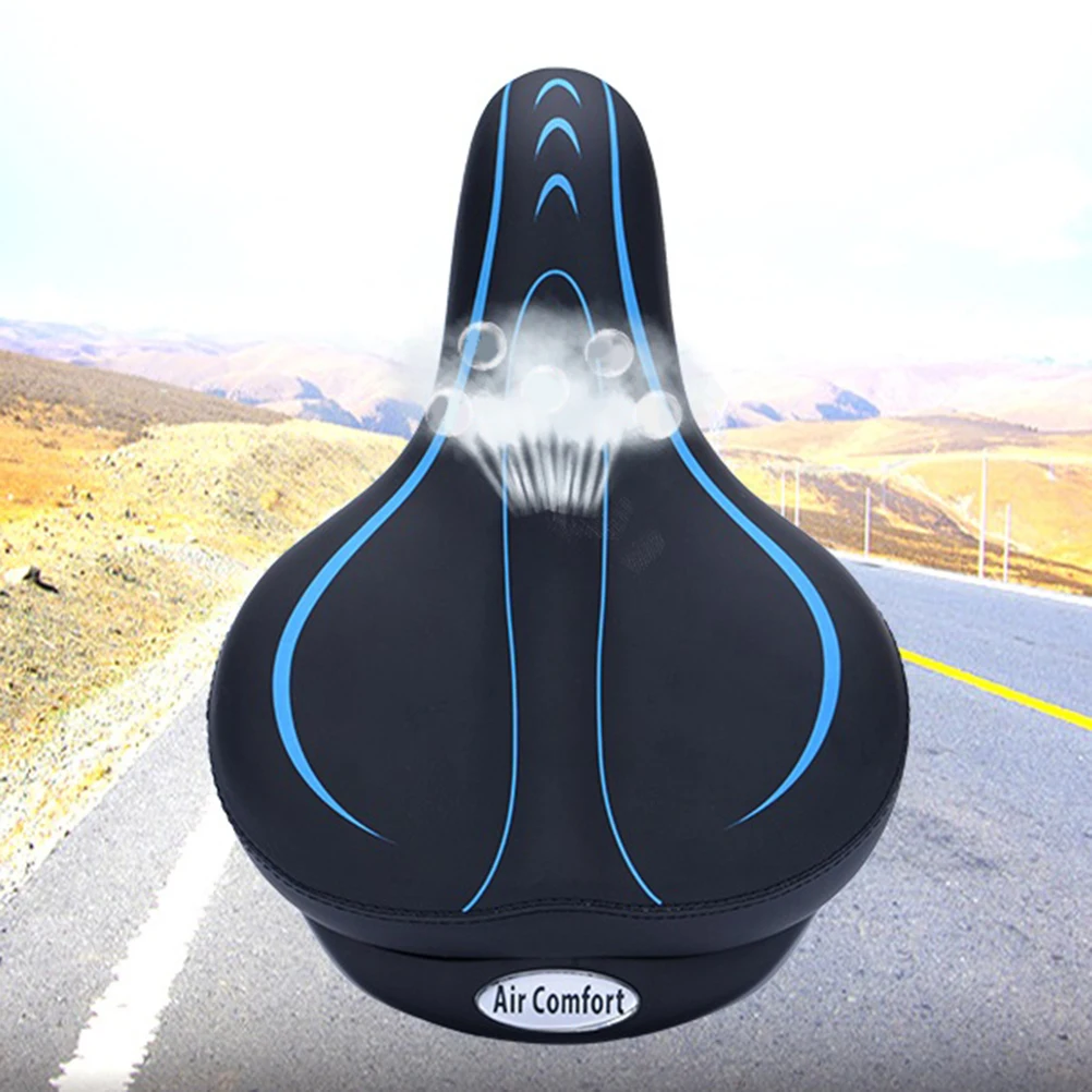 

1Pcs Mountain Bike Saddle Thickened Cushion Comfortable Seat Easy Install Quick Adjust for Road Folding Bike Outdoor Use