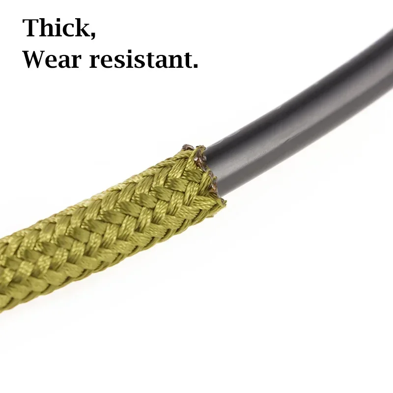 1~20M 2.5~60mm Cable Sleeve Tight Nylon Braided High Density Insulated Gland Protection Expandable Sheath Polyamide Wire Wrap