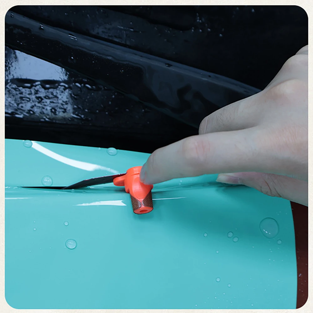 TOFAR Autofolien-Schneidemesser mit Magnetstopper Vinylfolien-Schneidewerkzeug Professionelles Präzisions-Kantenschneidewerkzeug – Detail 9