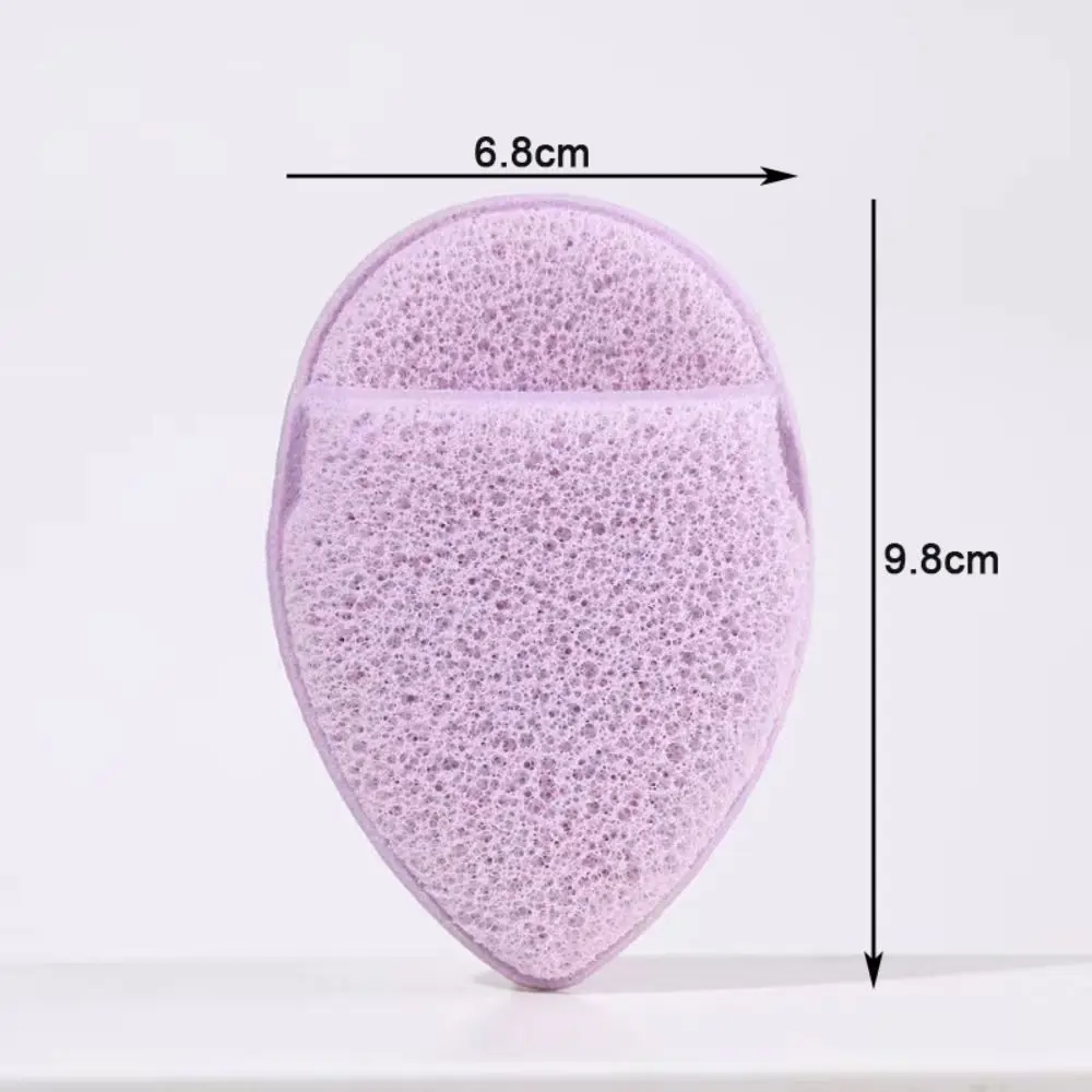 Body Washing Facial Cleaner Sponge Exfoliator Water Drop Shaped Cleansing Sponge Gentle Soft Cosmetic Sponges Scrub Puff Face