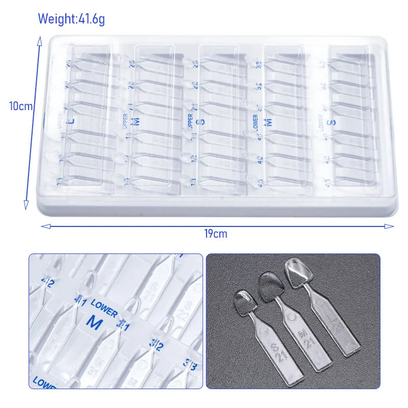 Dental Veneer Kit Light Cure Composite Resin Anterior Front Teeth Partner Posterior Mold Autoclave Dentistry Whitening Filling