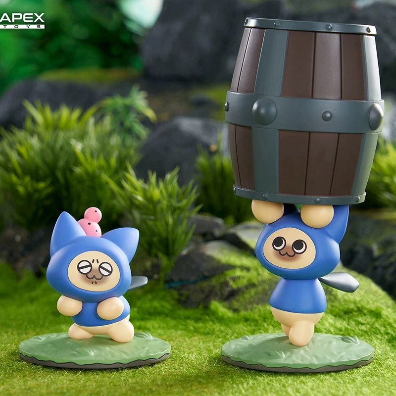 Original Monster Hunter Animations-Spiel Zubehör Spielzeug Felyne Anime Action-Modellfiguren Sammlung