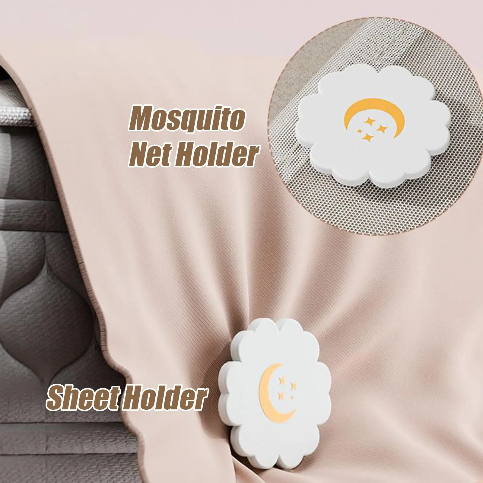 Sheet Fasteners 4 Pieces Bedspread Fasteners Anti-slip L Shape Sheet Lock For Bedroom Nursery Hotel Bunk Bed Guest Room RV