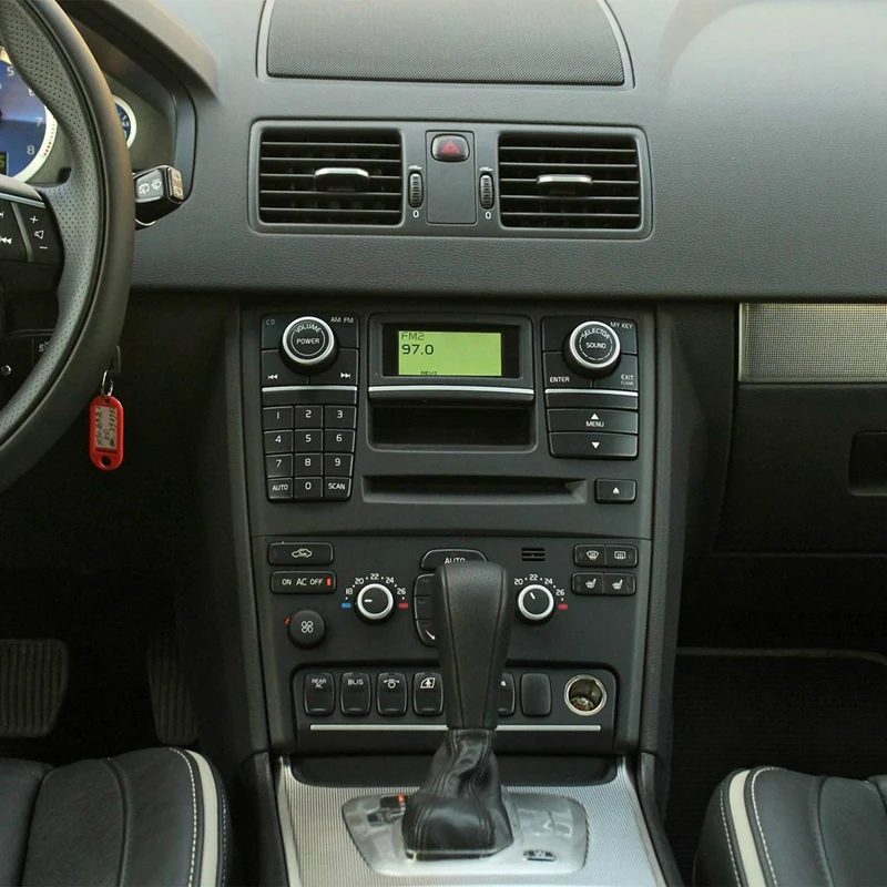Kit de salpicadero de coche Fascia, instalación Facia, consola, bisel para Volvo XC90 2002-2014, 1 Juego