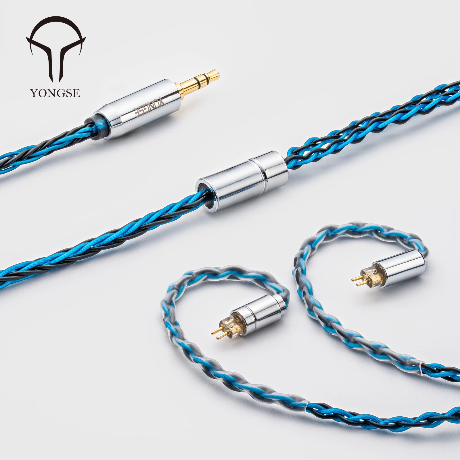 Yongse Danube 高純度 6N 単結晶銅銀メッキイヤホンアップグレード