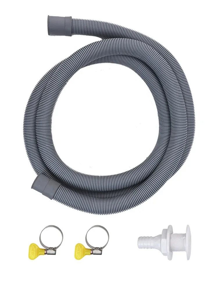 Boat Maintenance 3 4 Inch Bilge Pump Installation Kit Bilge Pump Hose Kit Stainless Steel Hose Clamps Plastic Material