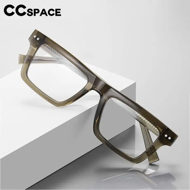 R57176 Men Ladies Popular Spring Hinge Presbyopic Eyeglass Trend Rivet Reading Spectacle Dioptric +50 +100 +300