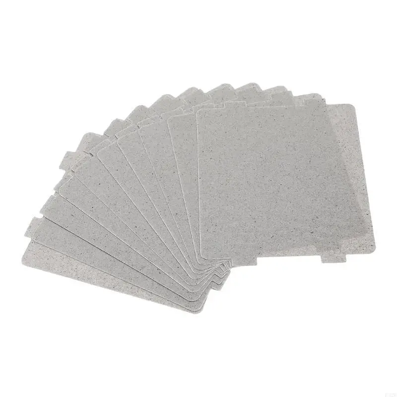 F92F Pack of 10 Microwave Mica Sheet Electrical Safety Shield Cuttable Mica Sheets