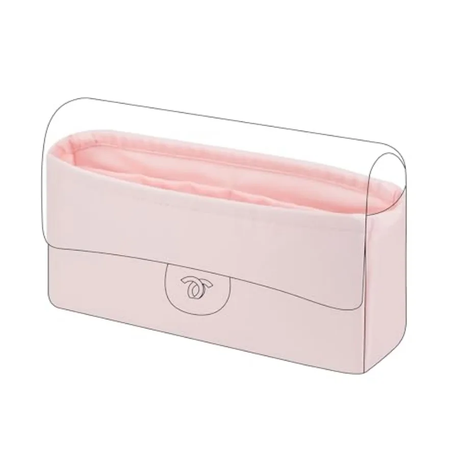 

Purse Organizer Insert Silk Bag Organizer Luxury Handbag and Tote Shaper Fits Chanel CF Bags