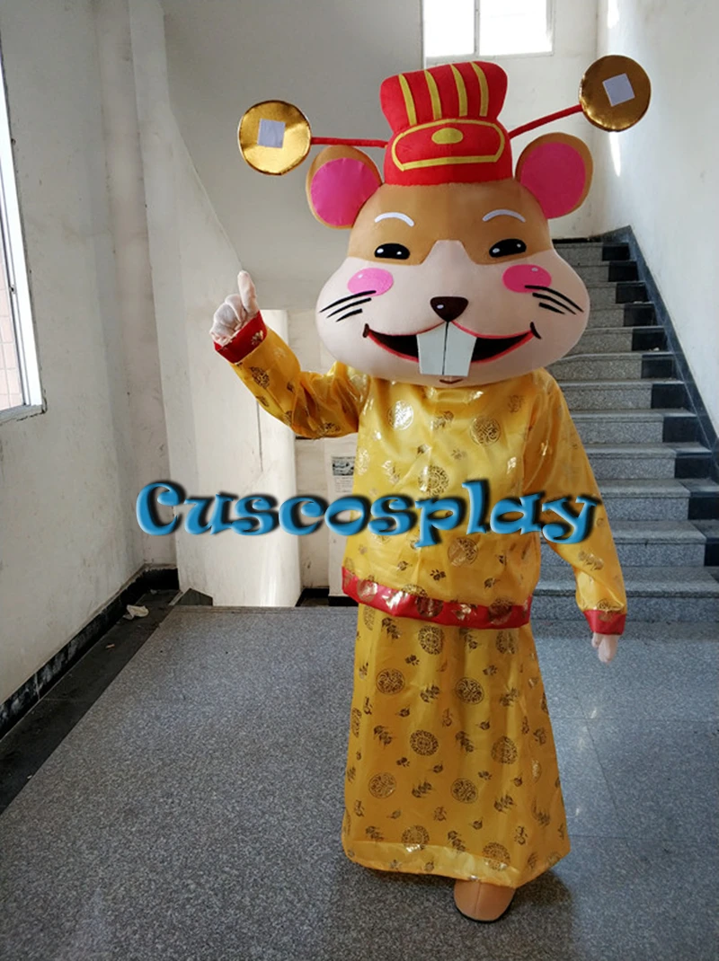 

Mouse Mascot Costume Cosplay Party Game Dress Outfit Advertising New Year Halloween Adult Character Outdoor Mascot