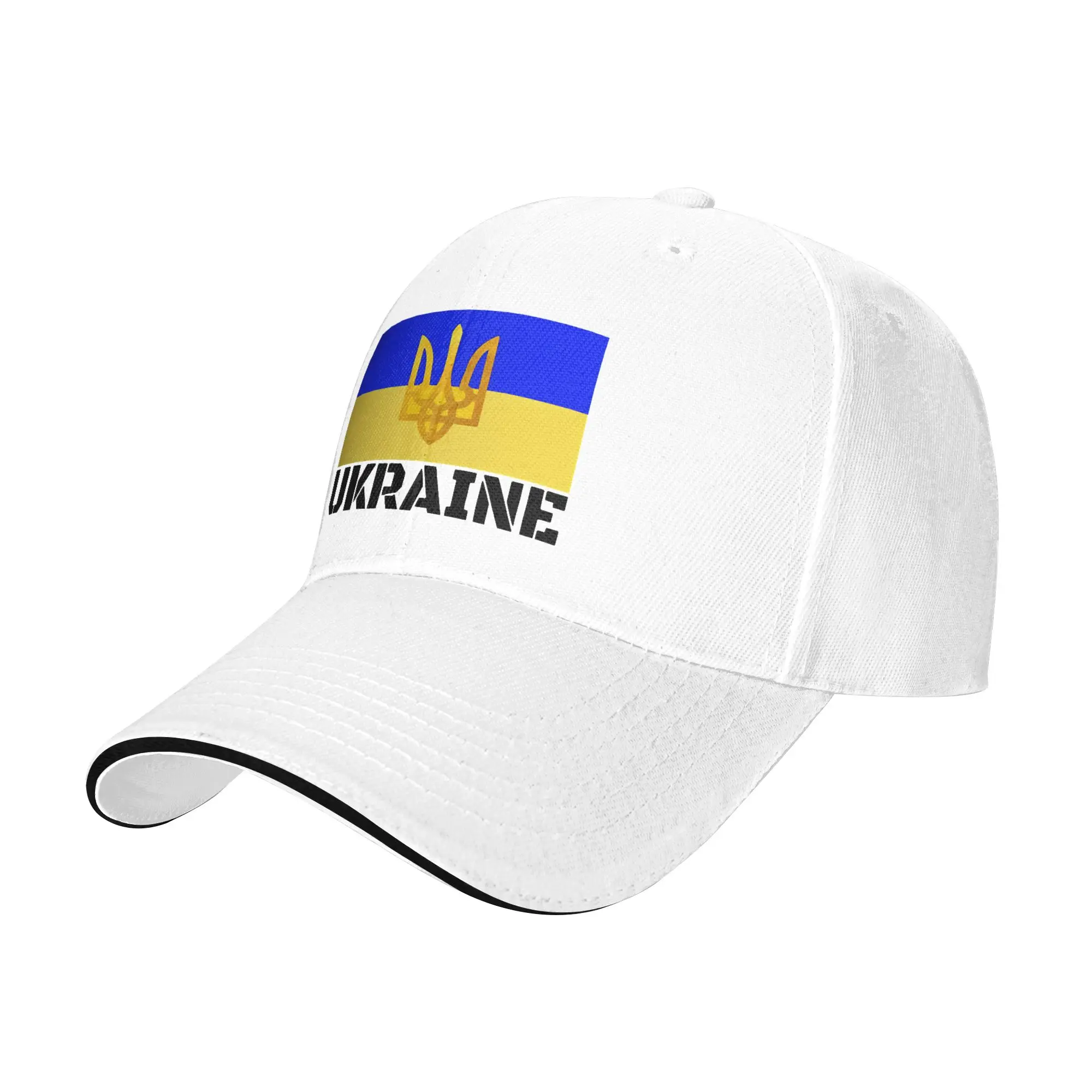 Ukraine Flag Baseball Cap  y2k Funny Trucker Hat Summer Men Adult Hunting Camping Baseball Caps