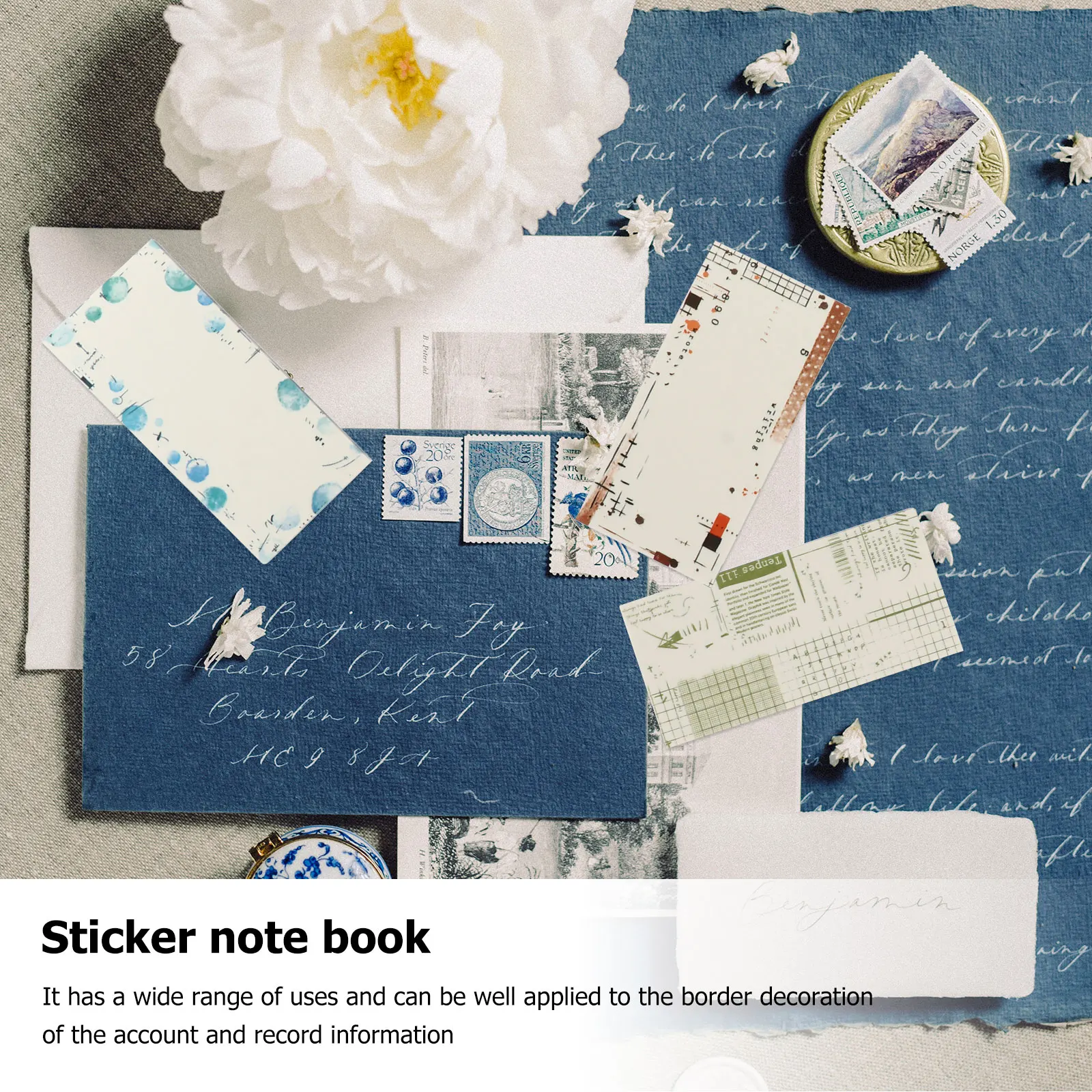 

Self Adhesive Memo Notes Pocket Base Paper Student Office Use Memo Pads Sticker Note Portable Reminder Note Pad Decorative
