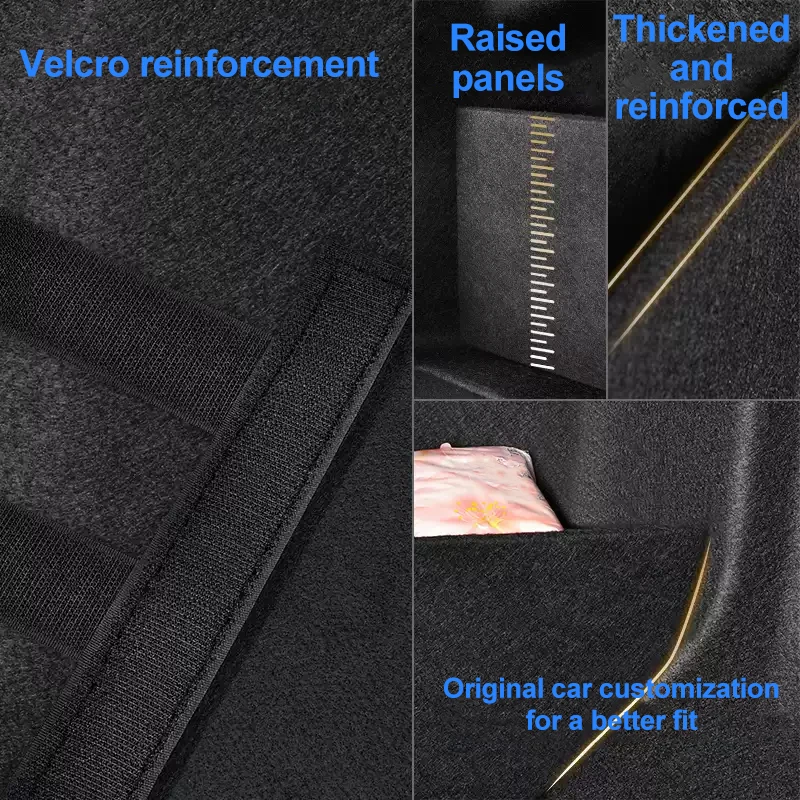 ل VW Volkswagen ID.4 X 2020 ~ 2024 2021 2022 سيارة سماكة صندوق تخزين صندوق السيارة المنظم التقسيم صندوق جانبي اكسسوارات السيارات جزء #6