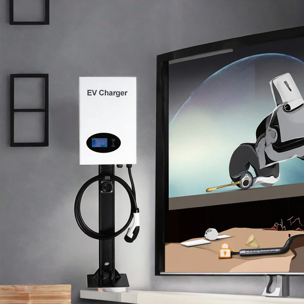 Новый настенный зарядный кабел – обзор и цена Ev Charger Wallbox