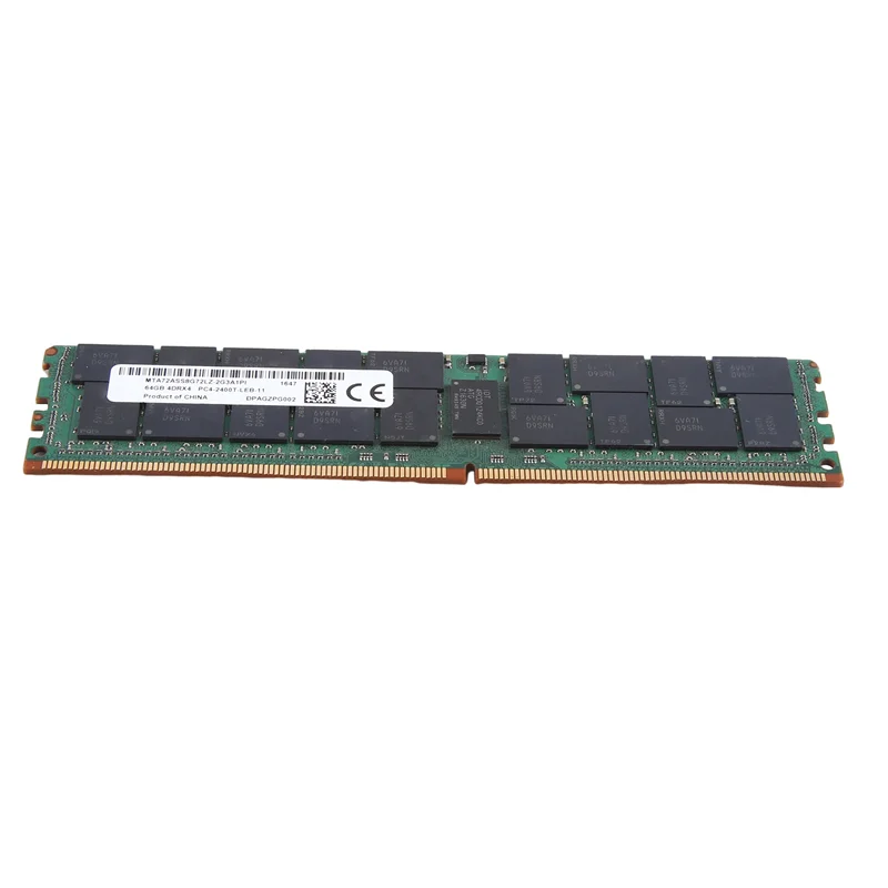 Parti di ricambio da 1 pezzo per memoria RAM server MT 64GB DDR4 2400Mhz PC4-19200 288PIN 4Drx4 RECC memoria RAM 1.2V REG ECC RAM