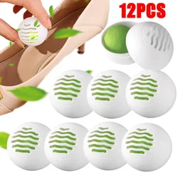 Ambientador desodorizante de 1/12 piezas para el cuidado de los pies, bola con fragancia esencial para el cuidado de los pies, suministros frescos para armario