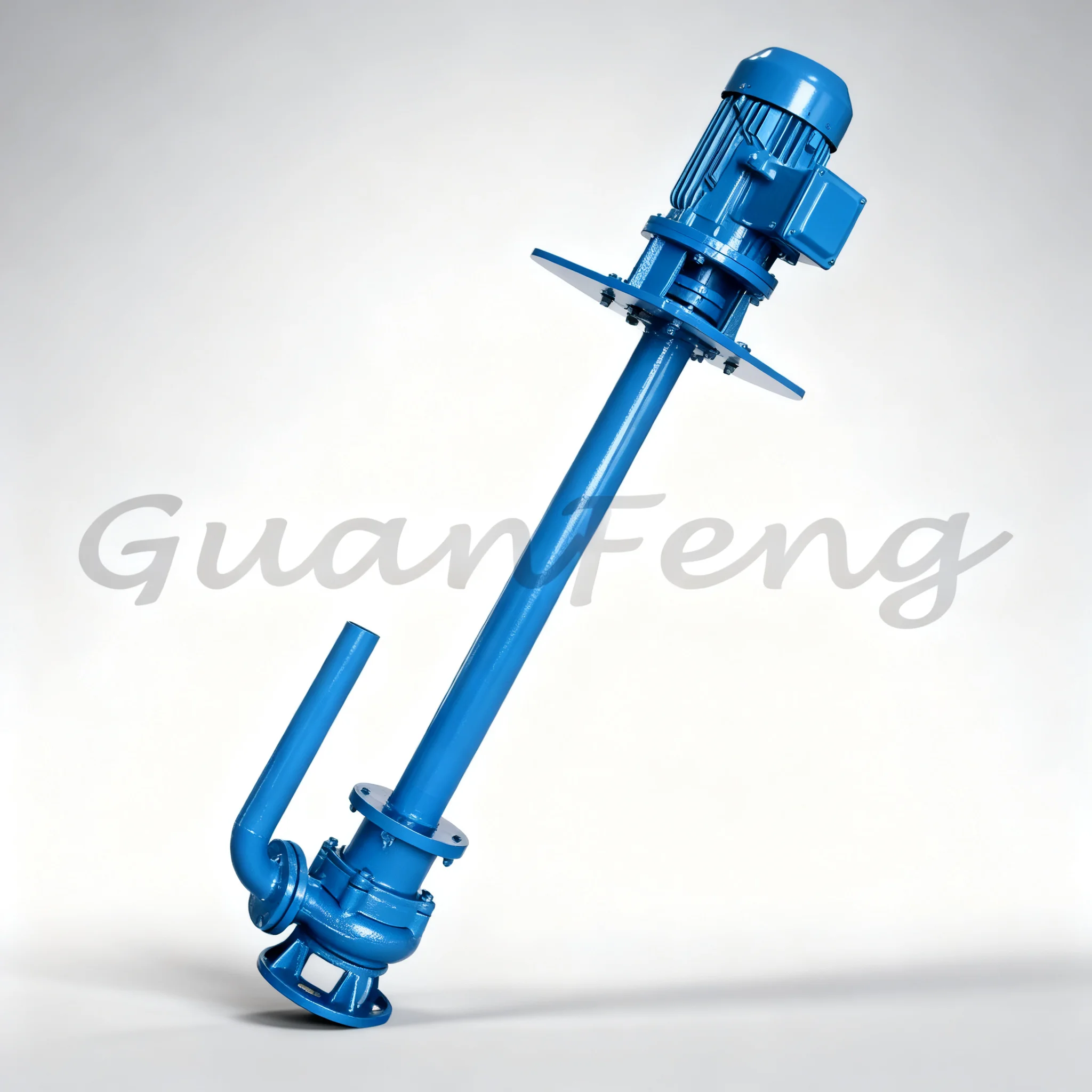 Explosion-Proof Corrosion Resistant Stainless Steel Submersible Sewage Pump, Vertical Long Shaft Liquid Pump