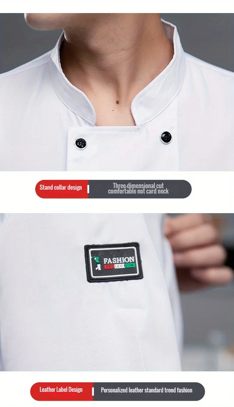 Hotelkantine Back Kitchen Ademend Mesh Uniform Werkkleding voor heren en dames