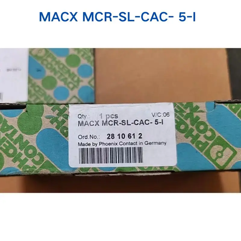 Brand new or Second-hand test OK for PHOENIX isolator MACX MCR-SL-CAC- 5-I 2810612 1 piece