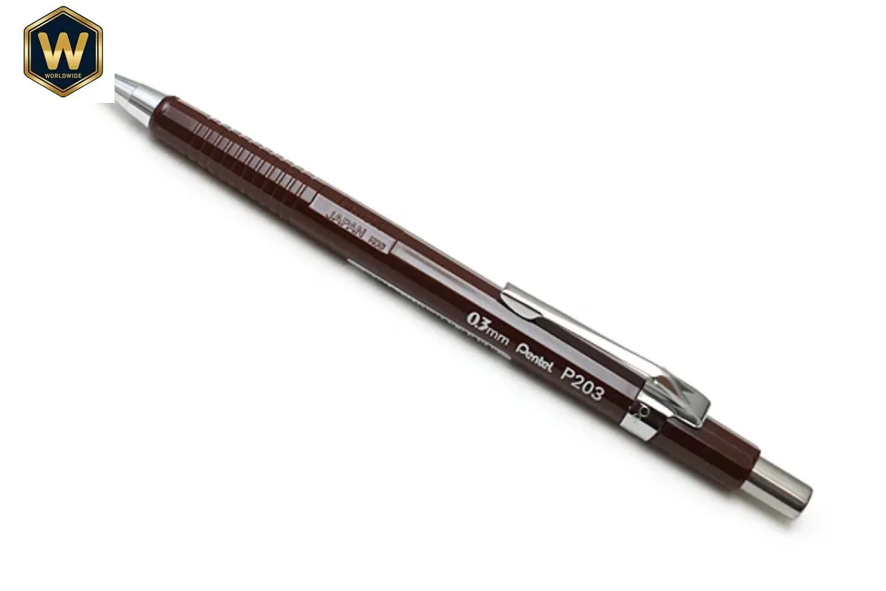 Genuine Japan PENTEL P200 Series (P203/P205/P207/P209) Classic Automatic Pencil 0.3/0.5/0.7/0.9mm for Sketch Line Drawing