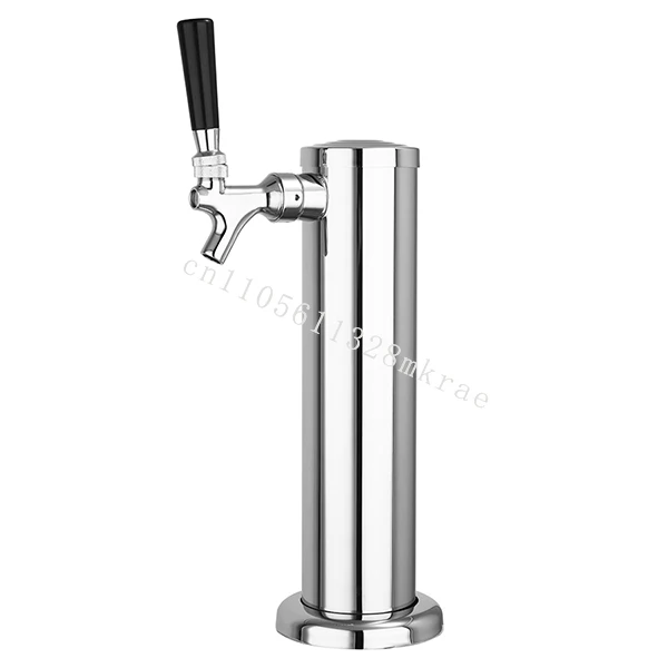 

New stainless steel beer barrel dispenser can lift tower, suitable for American standard faucet, beer font