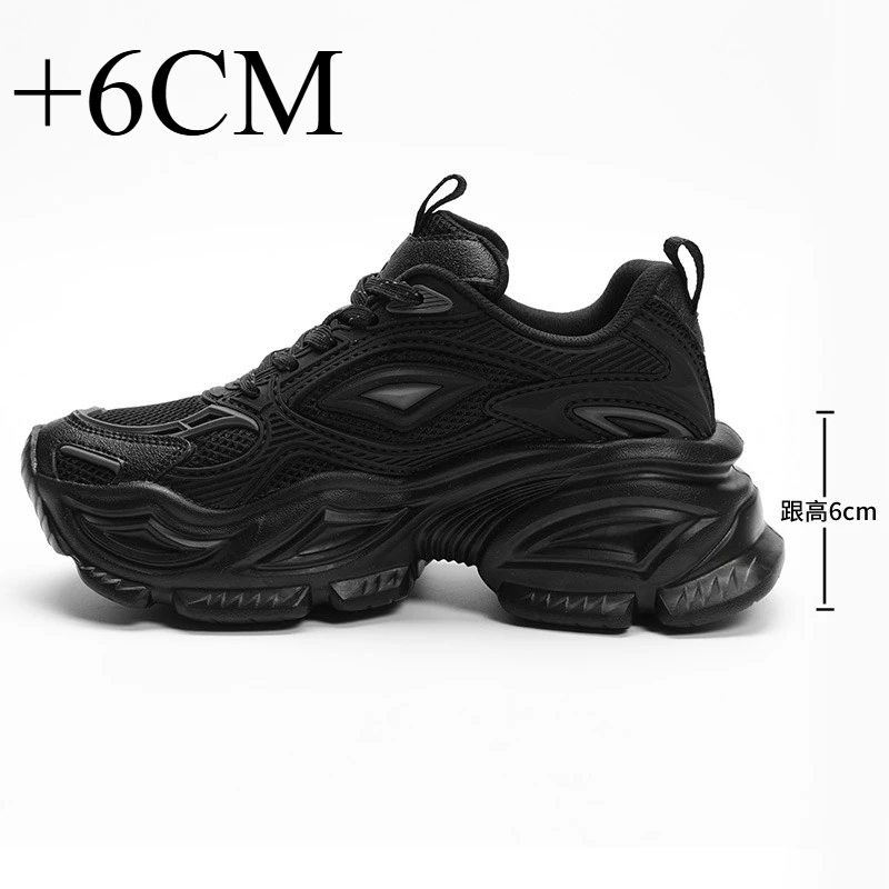 

Low-Top Thick Platform Man Casual Sneaker Spring and Autumn Designer Trend 2026 Comfortable High Quality Sports Shoes for Men