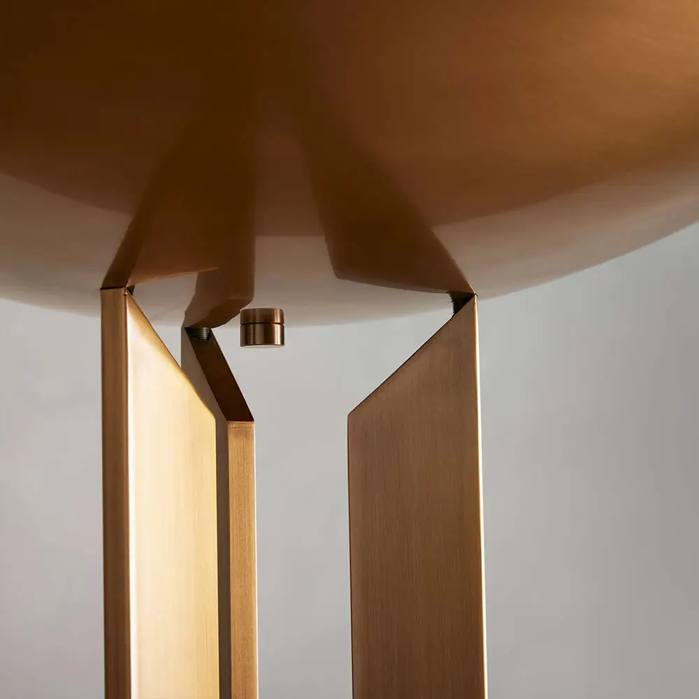 Luxury Modern Minimalist Nordic Bedroom Study Room American Industrial Style Bedside Golden Iron Standing Retro Floor Lamp