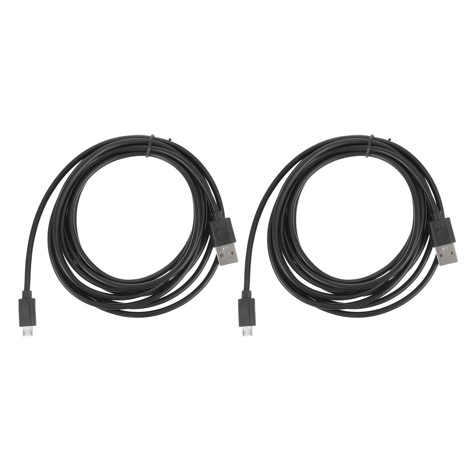 

2Pcs Game Machine Charging Cable Data Wire 3M Length High Speed Sync Fast Charge Universal 20 USB for One Console