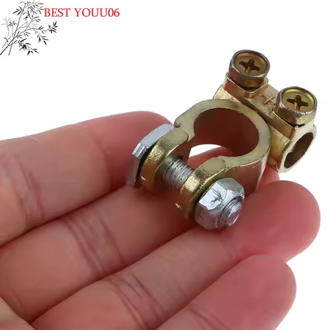 (YOUU06)1 Pair 12V Leisure Battery Terminals Connectors Clamps Car Caravan Motorhome Quick Release Battery Terminal
