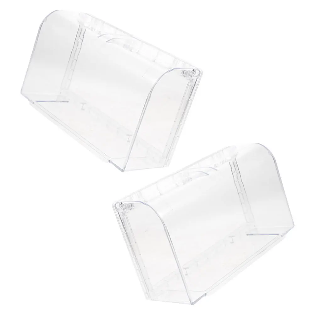 

2Pcs Waterproof Bathroom Outlet Cover Adhesive Wall Socket Protector Easy Clean Space Saving Stylish Home Office Use