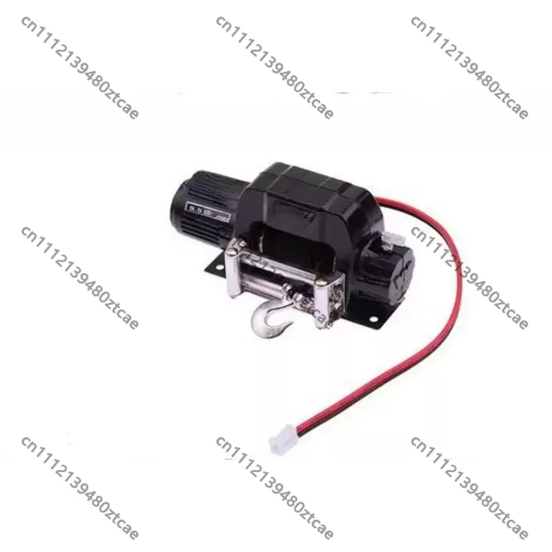 Universal Metal Electric Winch With Single/Double Motor & Controller, Upgrade Spare‑Part for RC Rock Crawler, Hobby Accessory