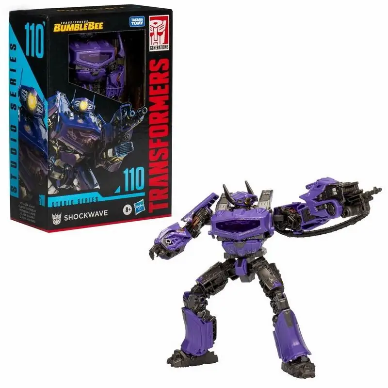 

TAKARA TOMY Трансформеры Toys Studio Series Voyager Bumblebee 110 Shockwave 6,5-дюймовая конвертирующая фигурка в подарок SS110