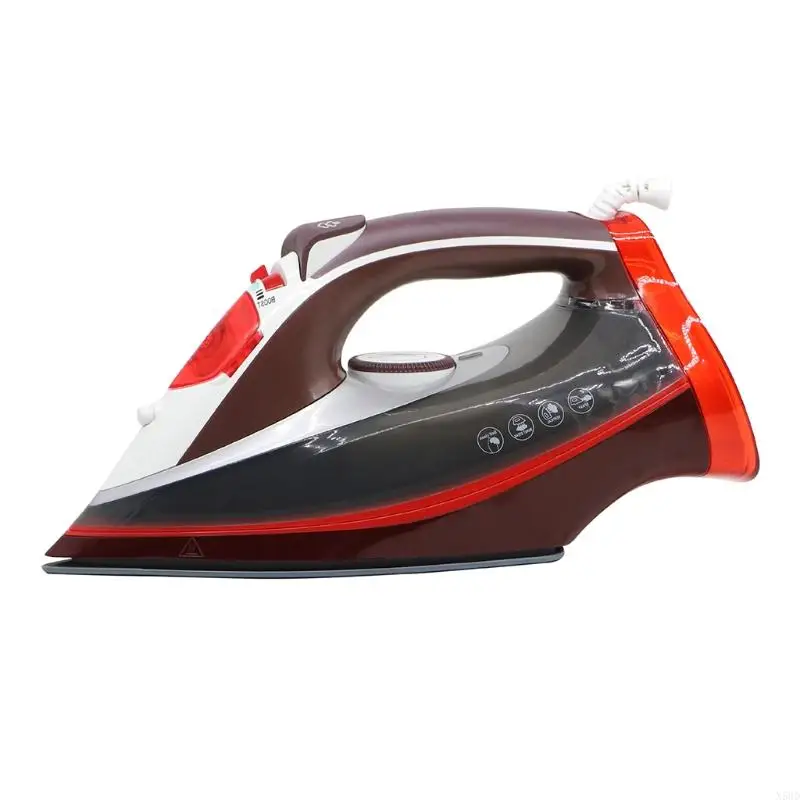 2600W Electric Steam Iron for Garment Generator Clothes Laundry Brush N58D