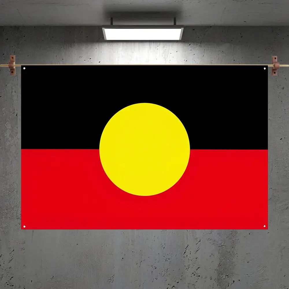 

HD Australia Aboriginal Flags Bedroom Home Living room Outdoor Wall Hanging Custom Background Decoration Art Banner