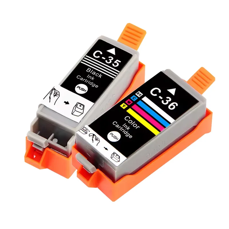 PGI-35 PGI35 CLI-36 CLI36 Compatible Ink Cartridge for Canon PIXMA IP100 iP110 IP100B TR150 Printer Ink Cartridge