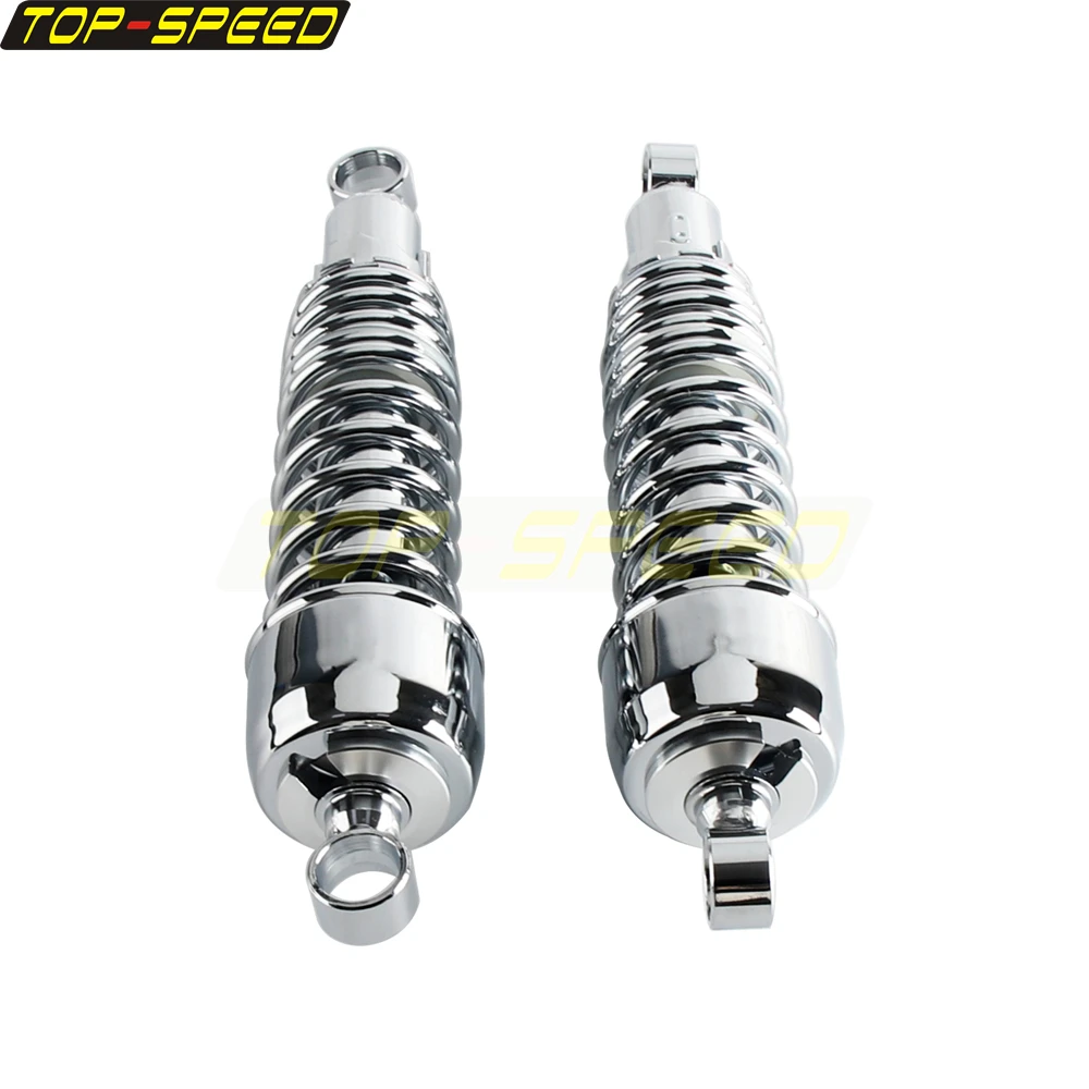325mm Chrome Shock Absorber Suspension Protection Rear Shock Absorber For Harley Touring Sportster 883 1200 Motorcycle Accessory view 4