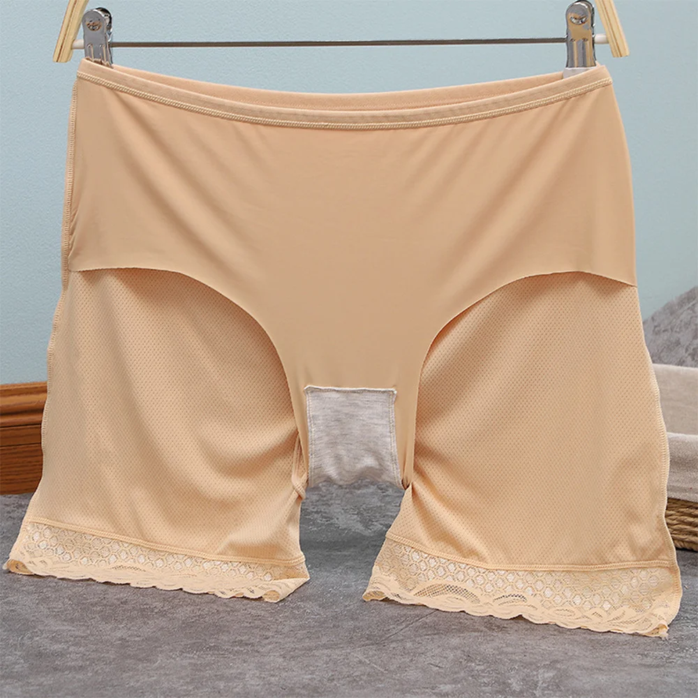 Seamless Safety Short Pants Summer Women Plus Size Boxers For Female Anti Rub Safety Shorts Under Skirt Panties Underwear