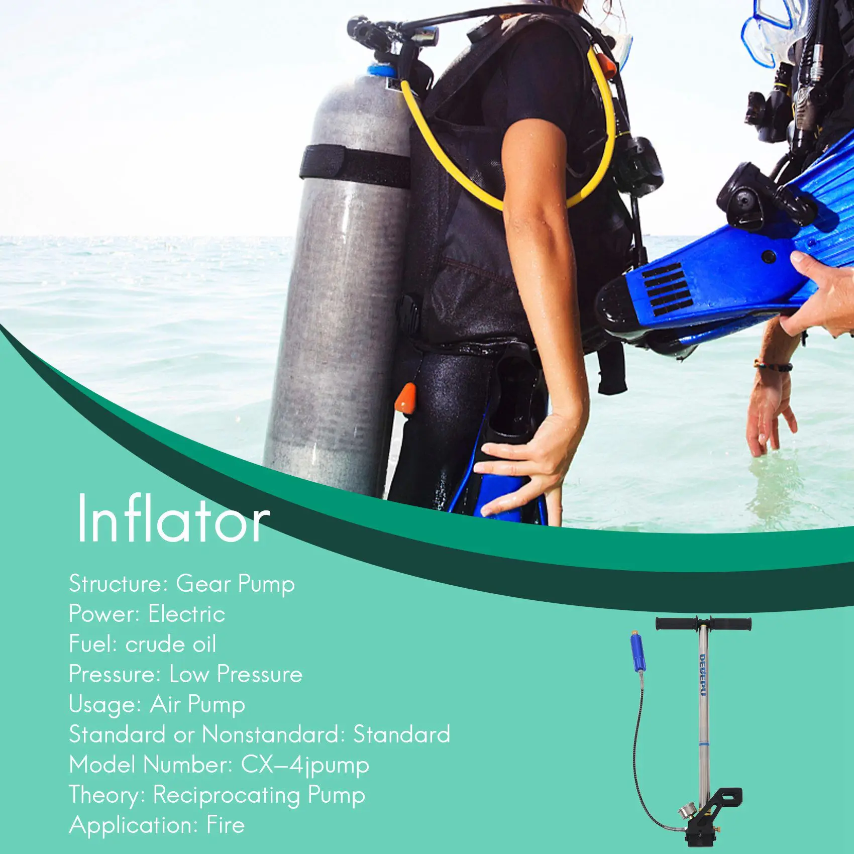 abst-pcp-pompe-4-quatre-etapes-haute-pression-pompe-a-main-pompe-a-air-actionnee-30mpa-4500psi-reservoir-chasse-voiture-velo-recharge-d'air-argent