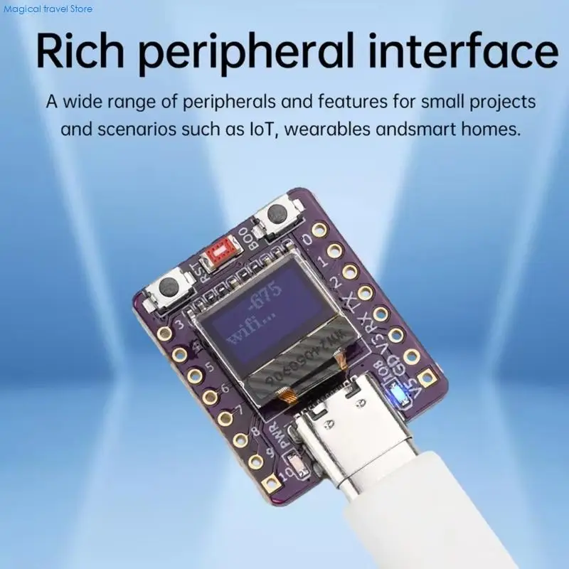 N2UB RISC V Controller Board 0.42Inch Screen Double Mode Connectivity Compactly Size
