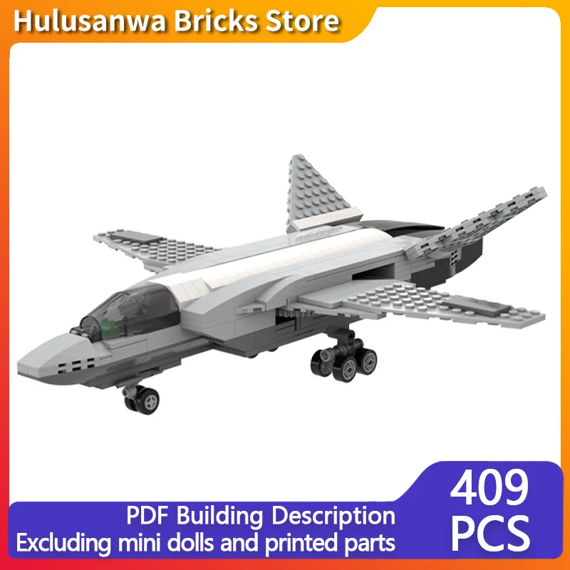 

FS-11 Modern Military Fighter Jets Model MOC Building Bricks War Equipment Modular Technology Gift Holiday Assemble Children Toy