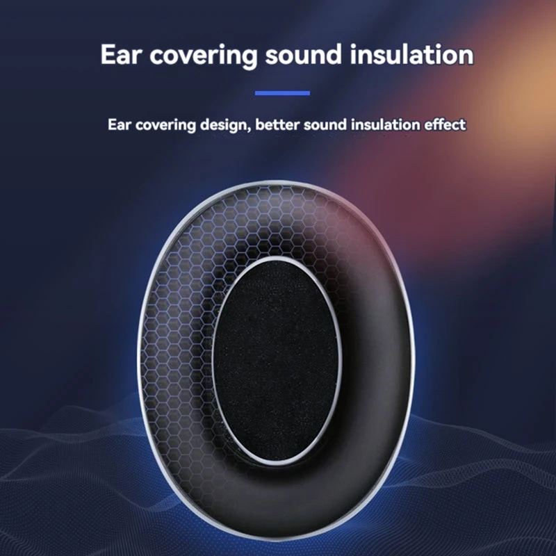 Protetores de ouvido sobre a cabeça, proteção contra ruído, cancelamento de ruído, fones de ouvido para construção, fabricação, manutenção, mineração