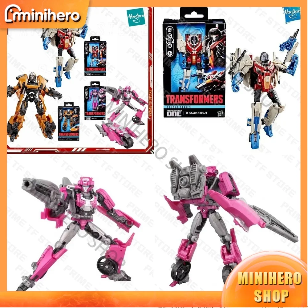 

Hot Selling Original Hasbro Transformers One and Four SS Studio Series KSI WIDOW ELITA 1 STARSCREAM Action Figure Collection