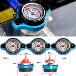Spec Thermo Radiator Cap Tank Cover Car Motorcycle Styling Water Temperature Gauge with Utility Safe 0.9 Bar/ 1.1 Bar/1.3 Bar