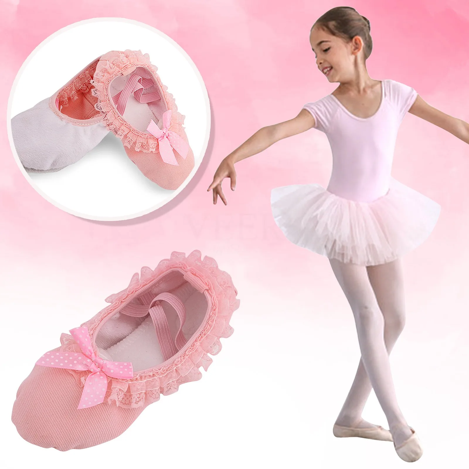 

Shoes Girls Children Shoes Dance Shoes Warm Dance Ballet Performance Indoor Shoes Yoga Dance Shoes Kids Shoe Size 9