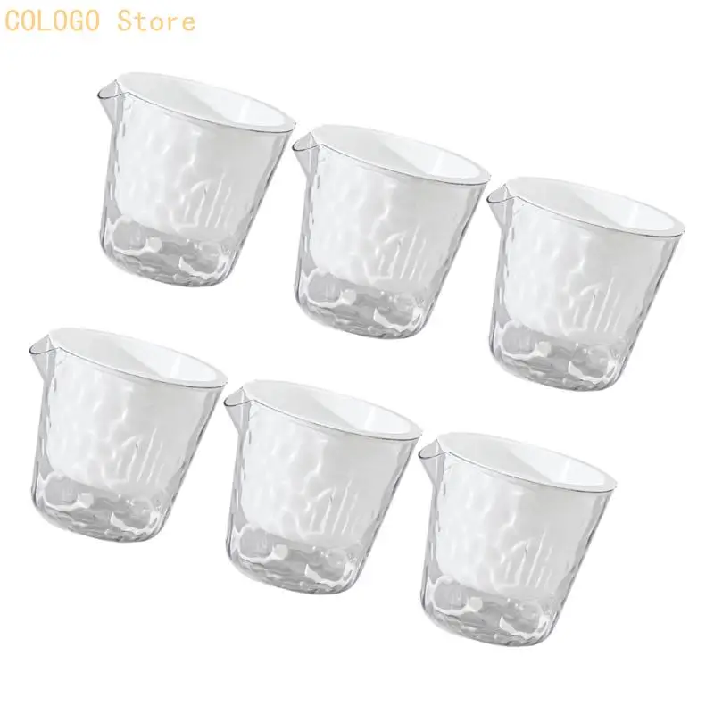 6PCS Durable ABS Plant Pots gentle Design Great For Home Office Yard Arrangement D0LD