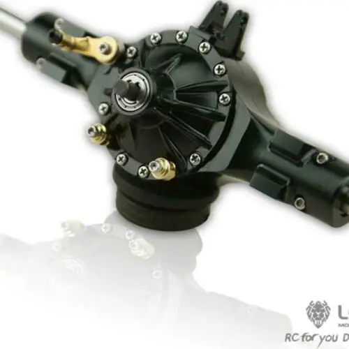 LESU Metall Hinterachse Differentialsperre für 1/16 Bruder RC Traktor LKW Spielzeug Modell Ersatzteile TOUCAN HOBBY TH16658-SMT5