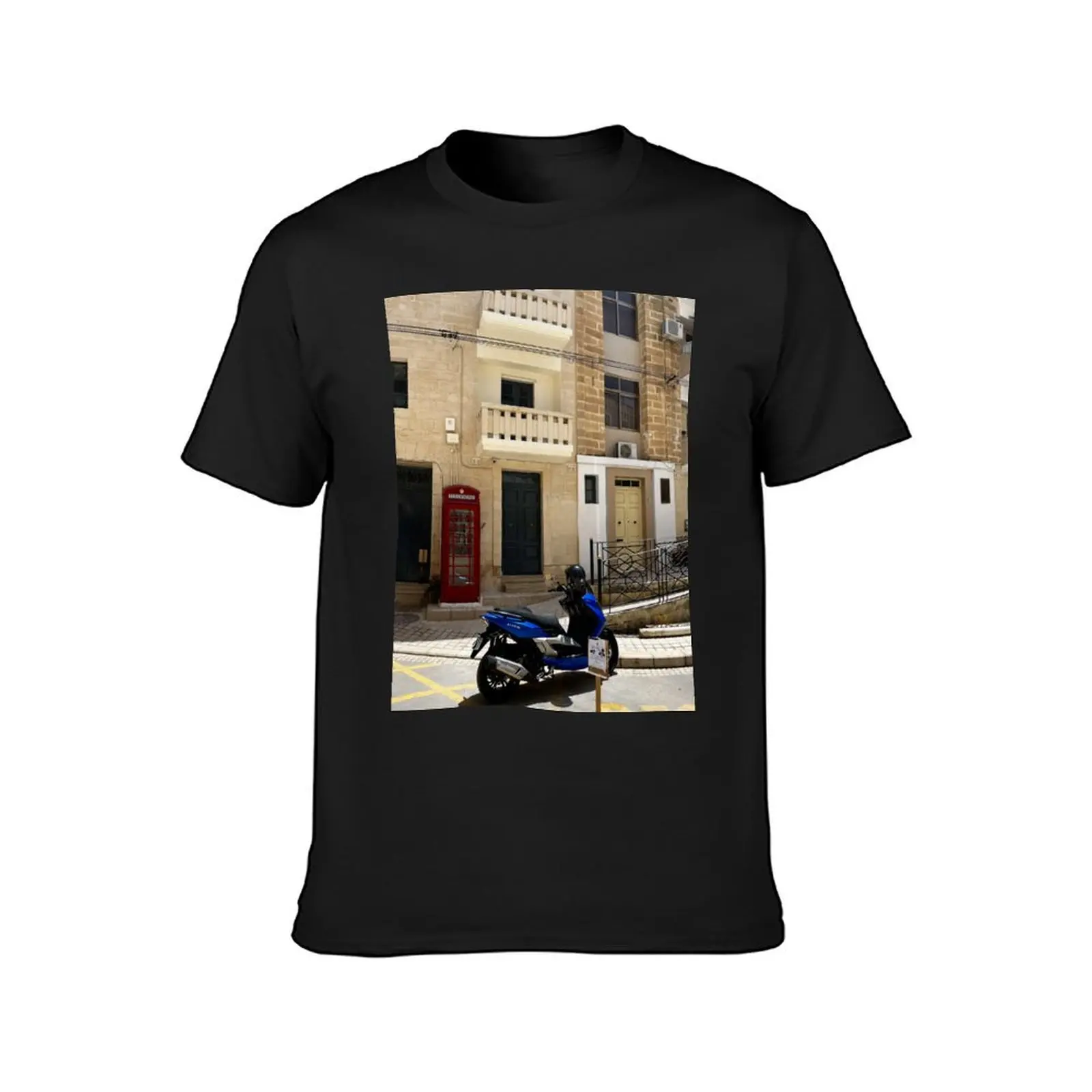 Malta photo aesthetic views T-Shirt oversizeds plain slim fit t shirts for men