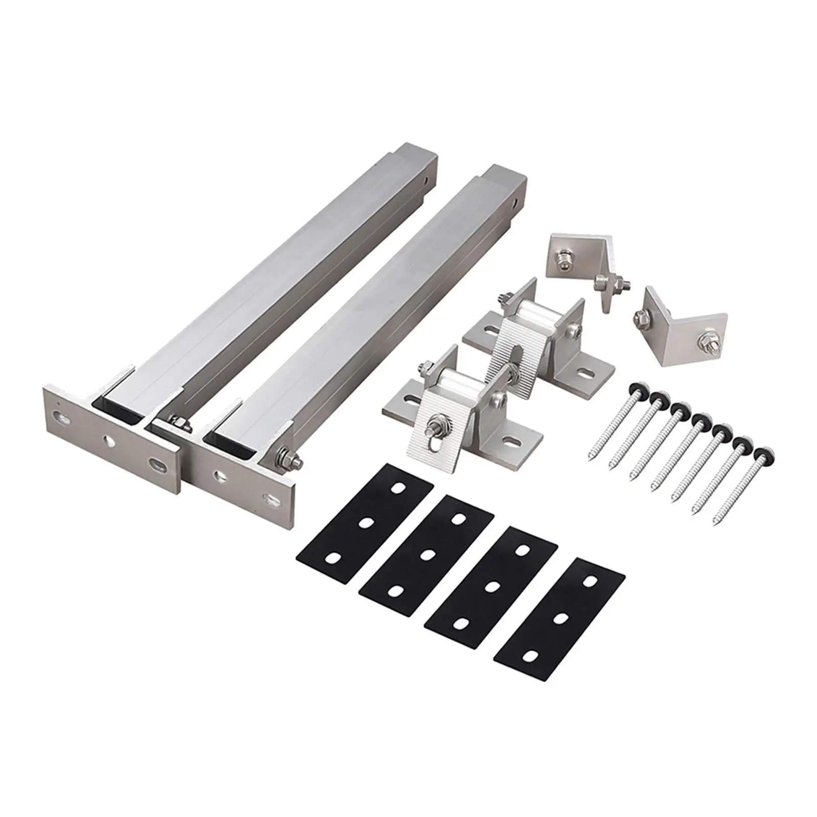 Solar Panel Mounting Rack Adjustable Easy Installation Solar Power Supplies for Trailers Flat Surface Motorhome Balcony Yachts