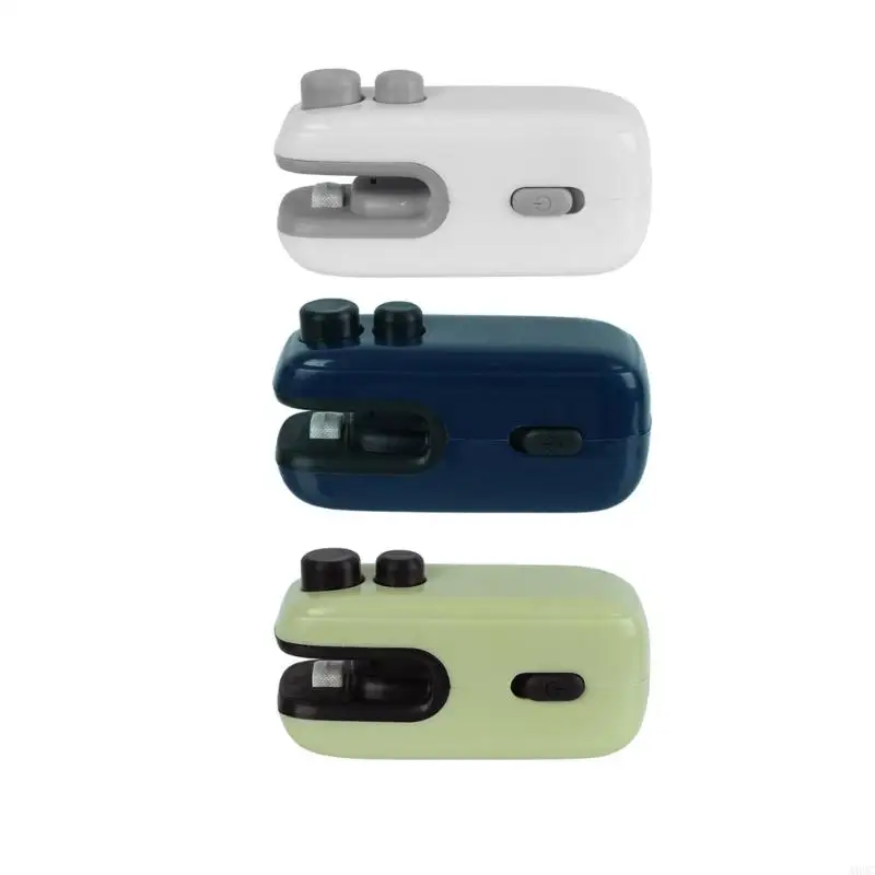 

A0NC Small Snacks Sealer Manual Heating Seal Machine ABS Texture Travel Small Saver Suitable for Travel and Office Use