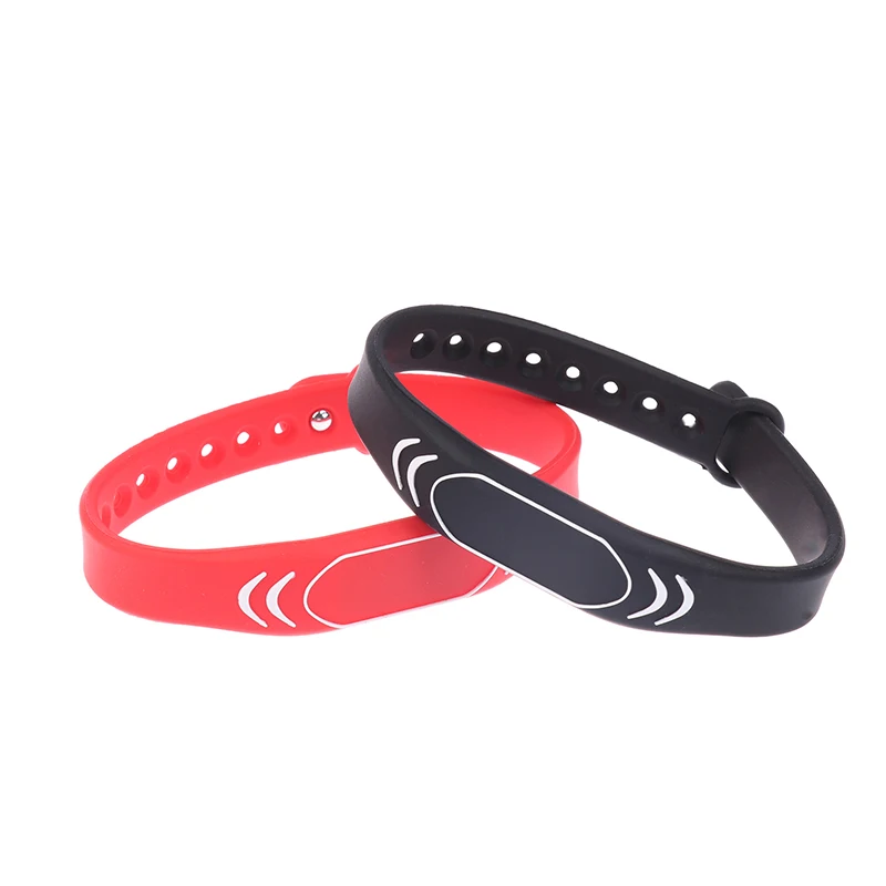 1PC RFID NFC Bracelet Wrist Band Bracelet Tag Access Control Card 125KHz ID IC Adjustable Waterproof Wristband